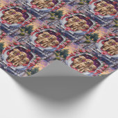 Labrador Dog Valentine's Day  Geschenkpapier (Ecke)