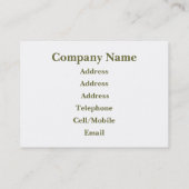 LABRADOR DOG VISITENKARTE (Rückseite)