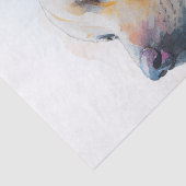 Labrador Dog Watercolor Seidenpapier (Detail)