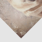 Labrador Dog Watercolor Seidenpapier (Detail)