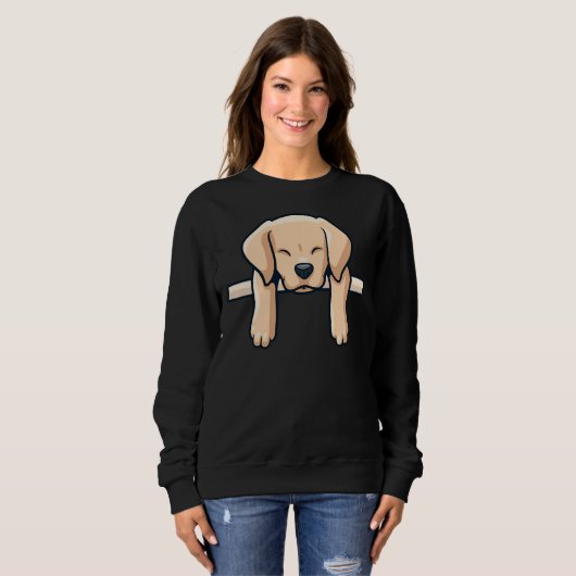 Labrador Doppy Puppy Sweatshirt (Vorne ganz)