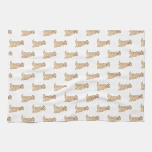 Labrador (Dudley) Geschirrtuch (Horizontal)