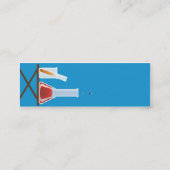 Labrador - dünn mini visitenkarte (Rückseite)