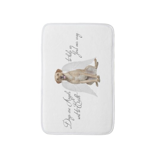 Labrador-Engels-Badematte Badematte (Vorderseite Vertikal)