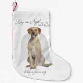 Labrador-Engels-WeihnachtsStrumpf Kleiner Weihnachtsstrumpf (Vorderseite)