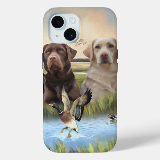 Labrador, Entenjagd Case-Mate iPhone Hülle (Rückseite)
