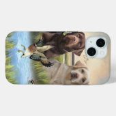 Labrador, Entenjagd Case-Mate iPhone Hülle (Rückseite (Horizontal))