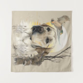 Labrador, Entenjagd Wandteppich (Vorderseite (Horizontal))