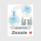 Labrador Equipment Chemistry Aufkleber (Blatt)