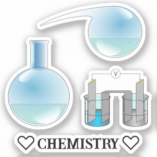 Labrador Equipment Chemistry Aufkleber (Vorderseite)