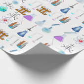 Labrador Equipment Chemistry Geschenkpapier (Ecke)