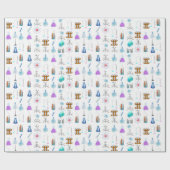 Labrador Equipment Chemistry Geschenkpapier (Flach)