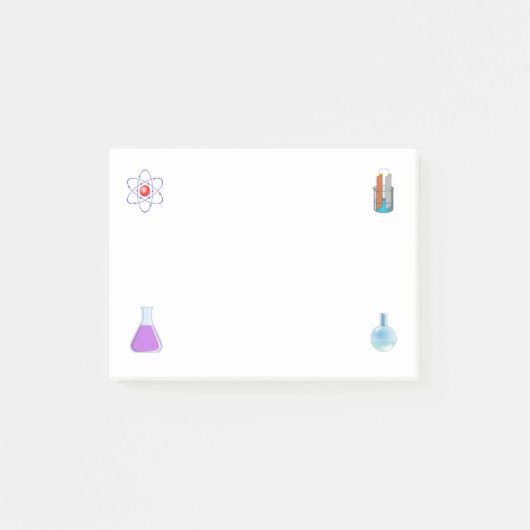 Labrador Equipment Chemistry Post-it Klebezettel (Vorderseite)