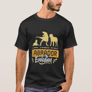 LABRADOR EVOLUTION Labrador Retriever Lustiger Hun T-Shirt