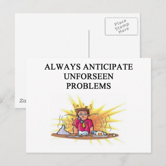 Labrador-Explosion Postkarte (Vorne/Hinten)