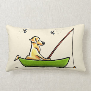 Labrador-Fischen Lendenkissen