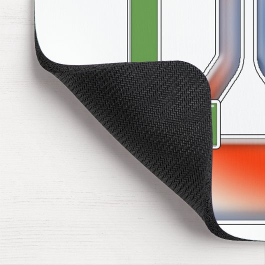 LABRADOR-FLASCHEN-LOGO-LABOR MOUSEPAD (Ecke)