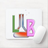 LABRADOR-FLASCHEN-LOGO-LABOR MOUSEPAD (Mit Mouse)