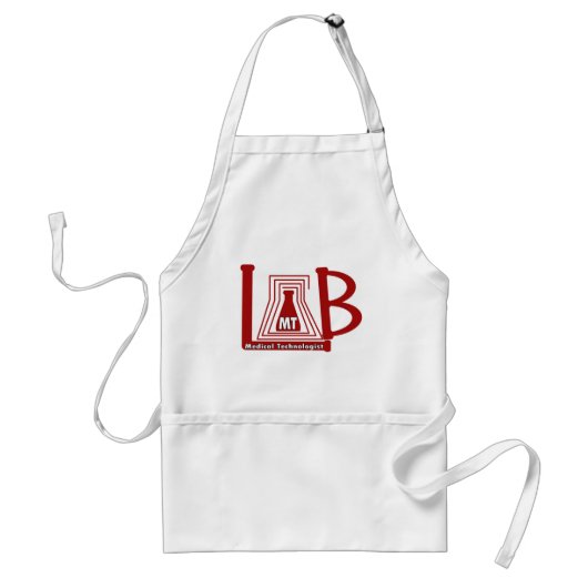 LABRADOR FLASK LOGO MT - MEDIZINTECHNOLOGIST SCHÜRZE (Vorne)