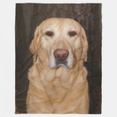 Labrador-Fleece-Decke Fleecedecke (Vorderseite)