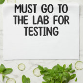 Labrador Food Labrador Testade Geschirrtuch (Gefaltet)