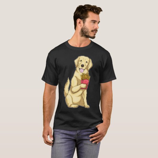 Labrador French Fries T-Shirt (Vorne ganz)