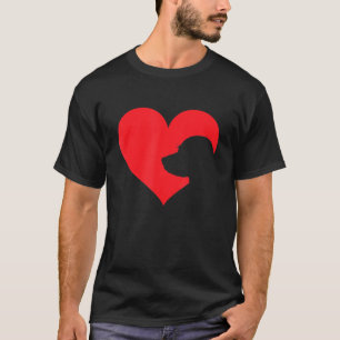 Labrador für Labrador Retriever Herz T-Shirt