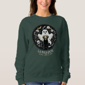 Labrador-Geist-Welpe Sweatshirt (Vorderseite)