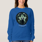 Labrador-Geisterwelpe Sweatshirt (Vorderseite)
