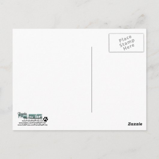 Labrador - Gelb - Hol dich! Postkarte (Rückseite)