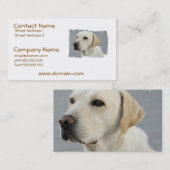 Labrador-Geschäfts-Karten Visitenkarte (Vorne/Hinten)