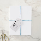 Labrador-Geschenk-Tag, Merry Finish Geschenkanhänger (Mit Garn)