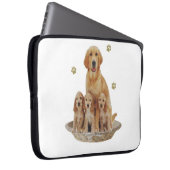 Labrador-Geschenke Laptopschutzhülle (Vorne Rechts)