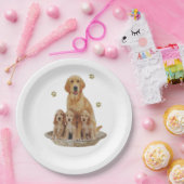 Labrador-Geschenke Pappteller (Party)