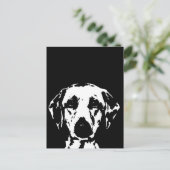 Labrador Geschenke - Postkarte (Stehend Vorderseite)