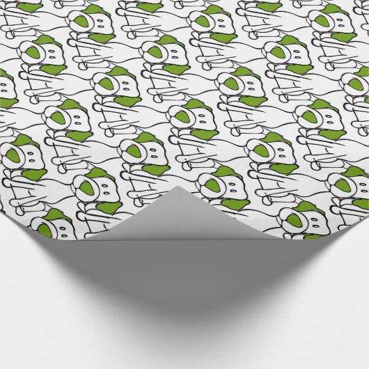 Labrador Geschenkpapier (Ecke)