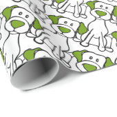 Labrador Geschenkpapier (Rolleneckpunkt)