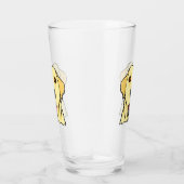 Labrador-Gesicht Glas (Rechts)