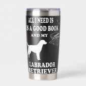 Labrador Gift Idea Retriever Breed Dog Lover Thermobecher (Vorderseite)