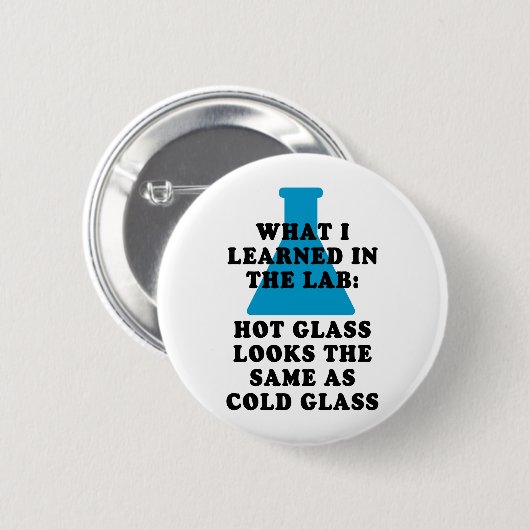 Labrador-Glas Button (Vorne & Hinten)