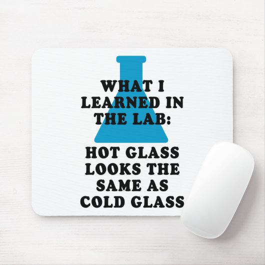 Labrador-Glas Mousepad (Mit Mouse)