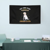 Labrador Glitzer Banner (Messeveranstaltung)