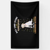 Labrador Glitzer Banner (Vertikal)