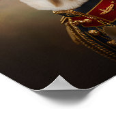 Labrador Golden Retriever Extravagantes Militärpor Poster (Ecke)