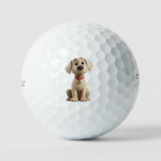 Labrador Golf Balls Golfball (Vorderseite)