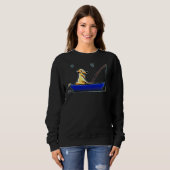 Labrador Gone Fishing Sweatshirt (Vorne ganz)