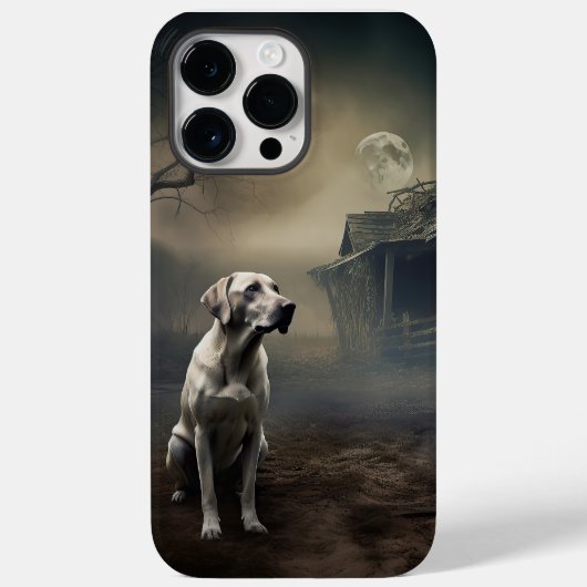 Labrador Halloween Beängstigend Case-Mate iPhone Hülle (Rückseite)
