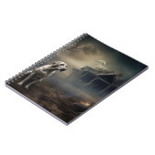 Labrador Halloween Beängstigend Notizblock (Linke Seite)