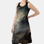 Labrador Halloween Beängstigend Schürze (InSitu)