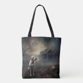 Labrador Halloween Beängstigend Tasche (Rückseite)